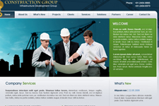 Construction Web Template 9