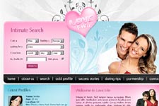 Dating Web Template 2
