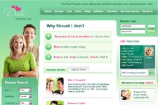 Dating Web Template 3