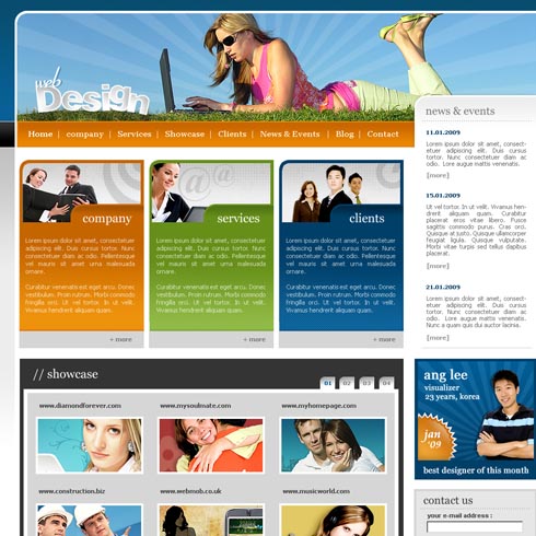 Design & Consultancy Web Template 7