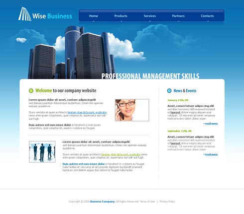 Web Template 2990