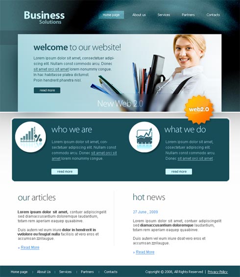 Web Template 3647