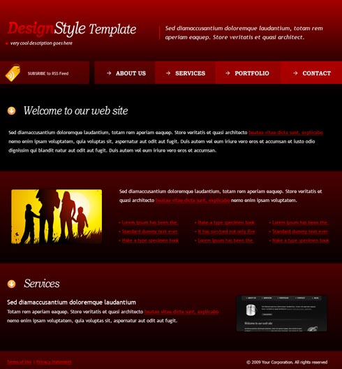 Web Template 4425